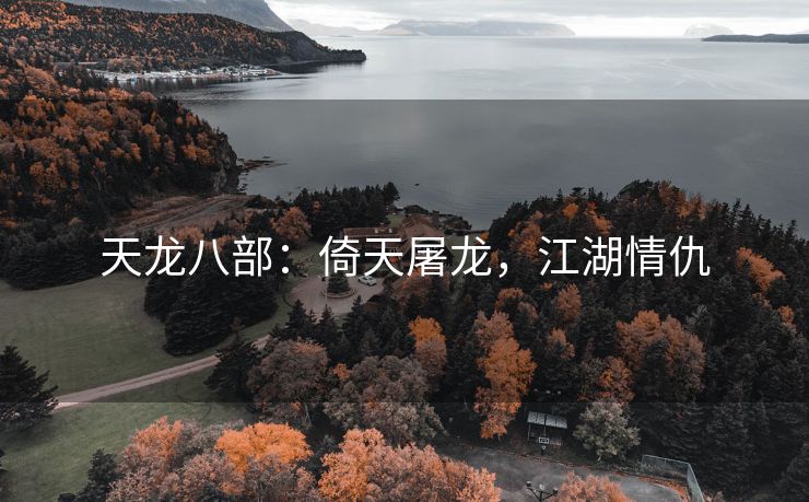 天龙八部：倚天屠龙，江湖情仇